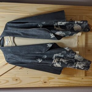 Chelsea and Theodore Faux Suede Coat Jacket